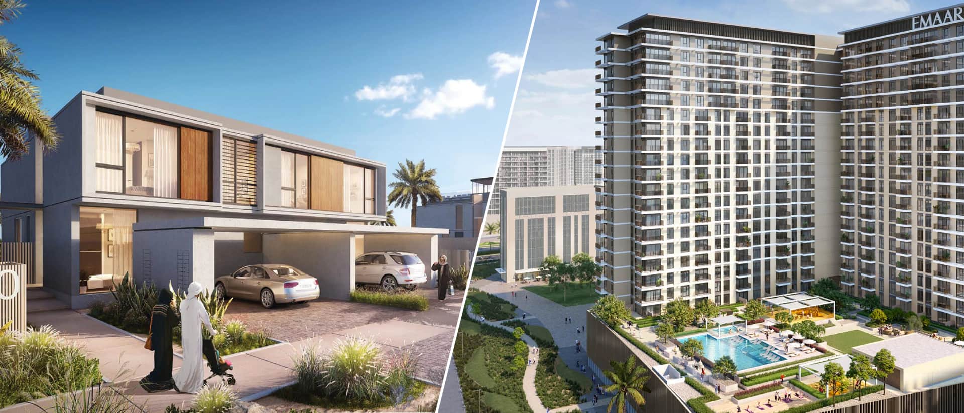 Luxury Villas vs. Apartments in Dubai Hills Estate: Which One is Right for You