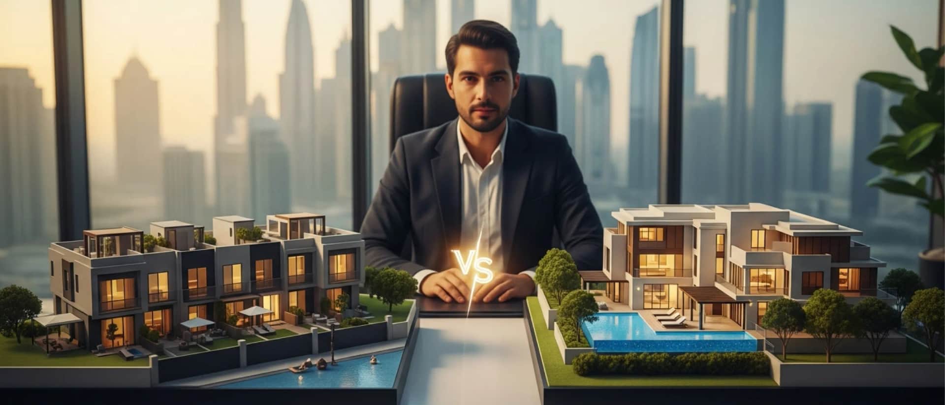 Townhouses vs Villas in Dubai