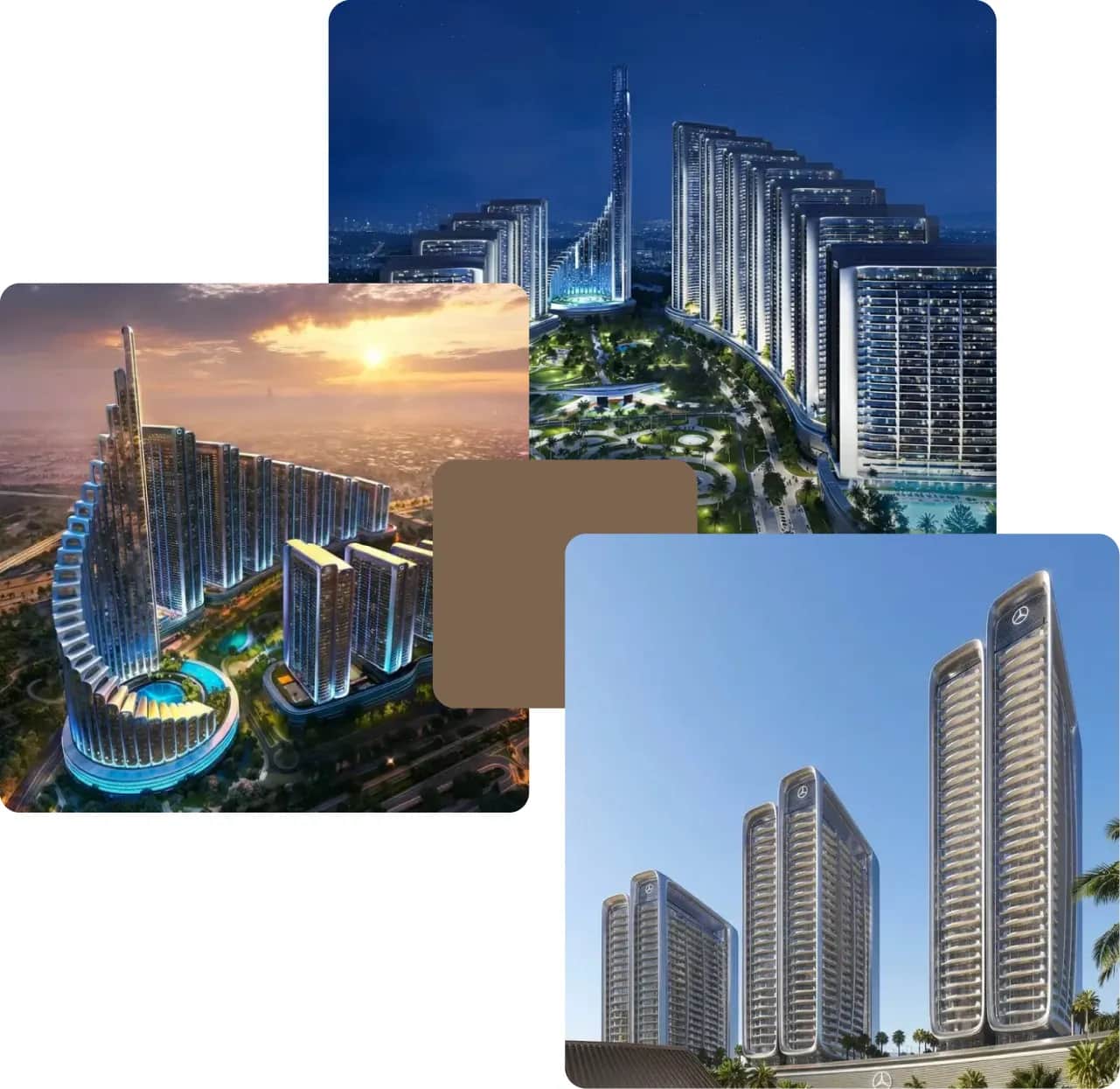 Mercedes-Benz Places tower design renders