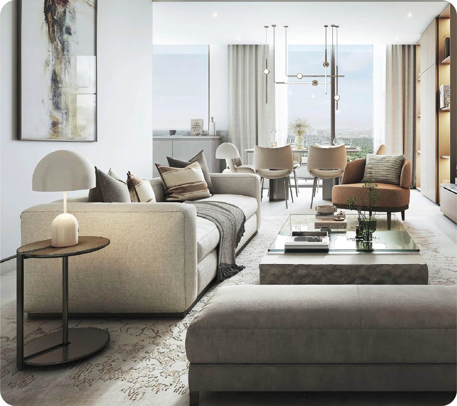 A sprawling view of Emaar's The Heights project