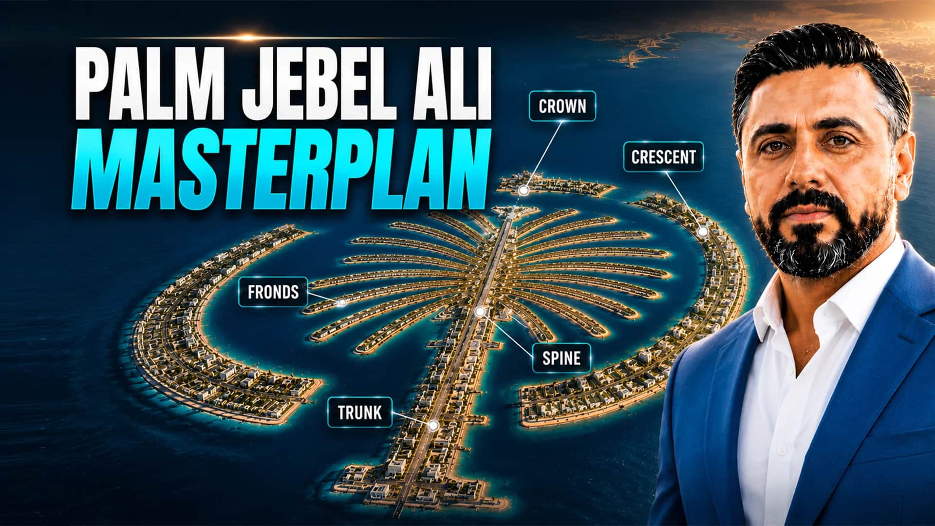 Palm Jebel Ali Masterplan Overview