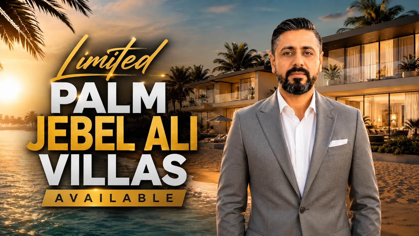 Limited Villas in Palm Jebel Ali | 5, 6 & 7 BR Available