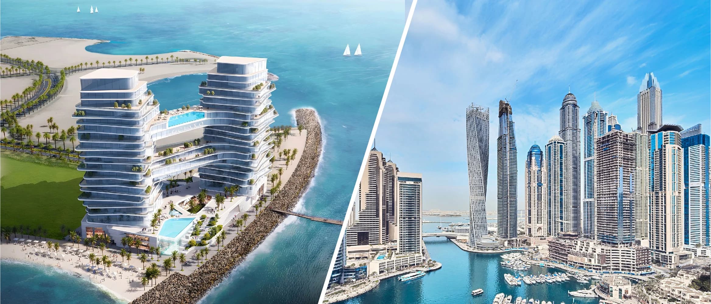 Al Marjan Islands vs. Dubai Marina: Which Offers Better Value?