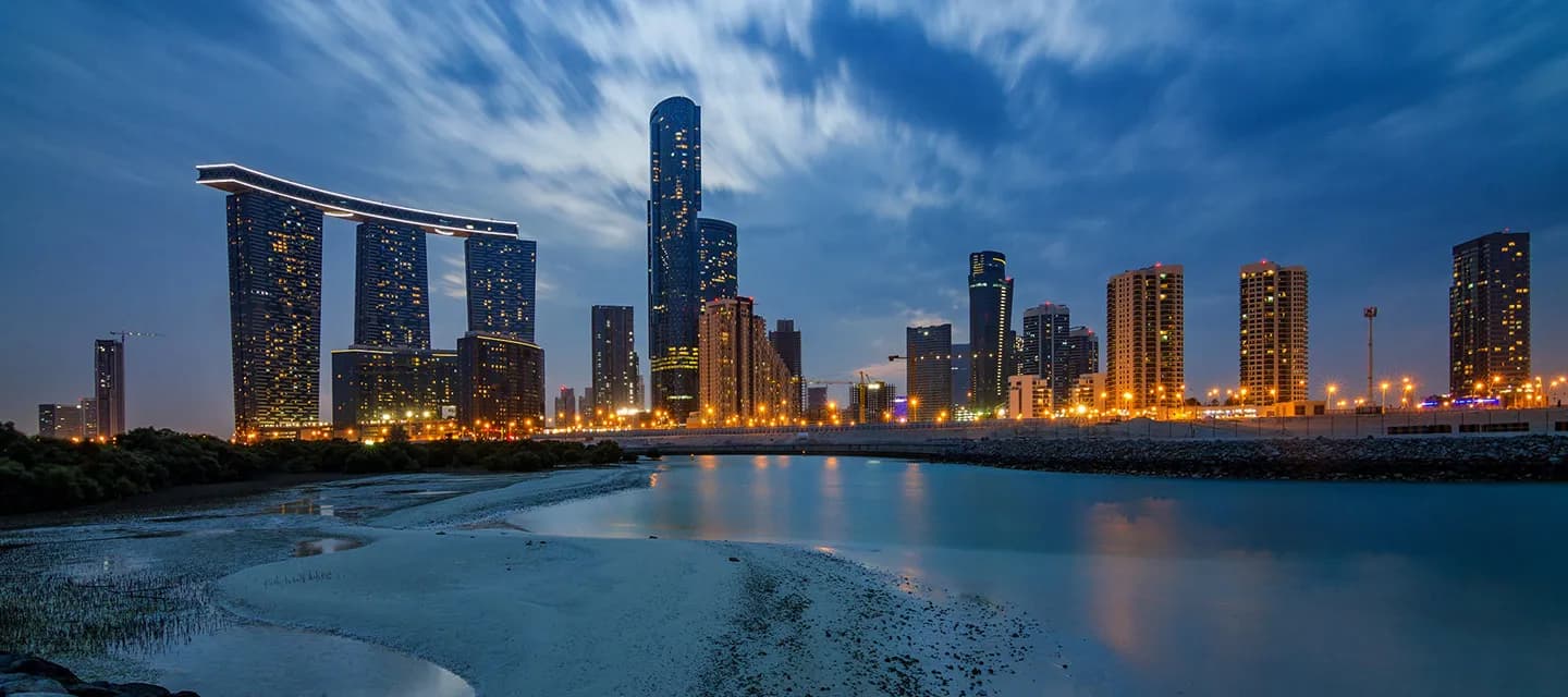 Al Reem island community in Abu Dhabi