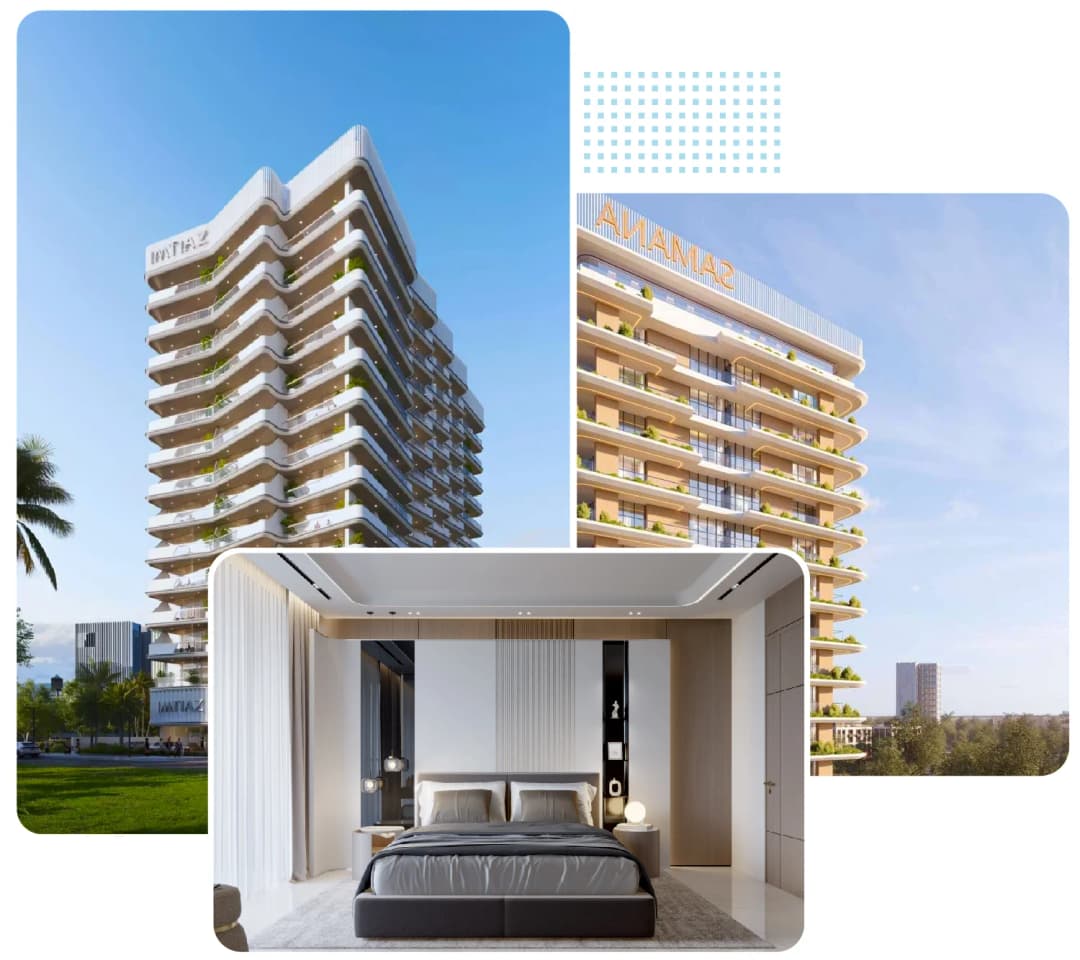 3 Bedroom Apartments for Sale in Dubai Land Residence Complex