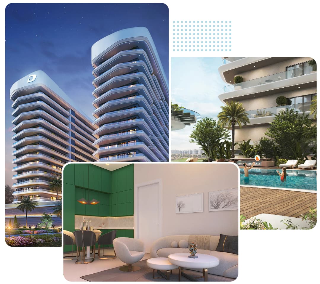 2 bedroom apartments for sale in DAMAC Hills 2