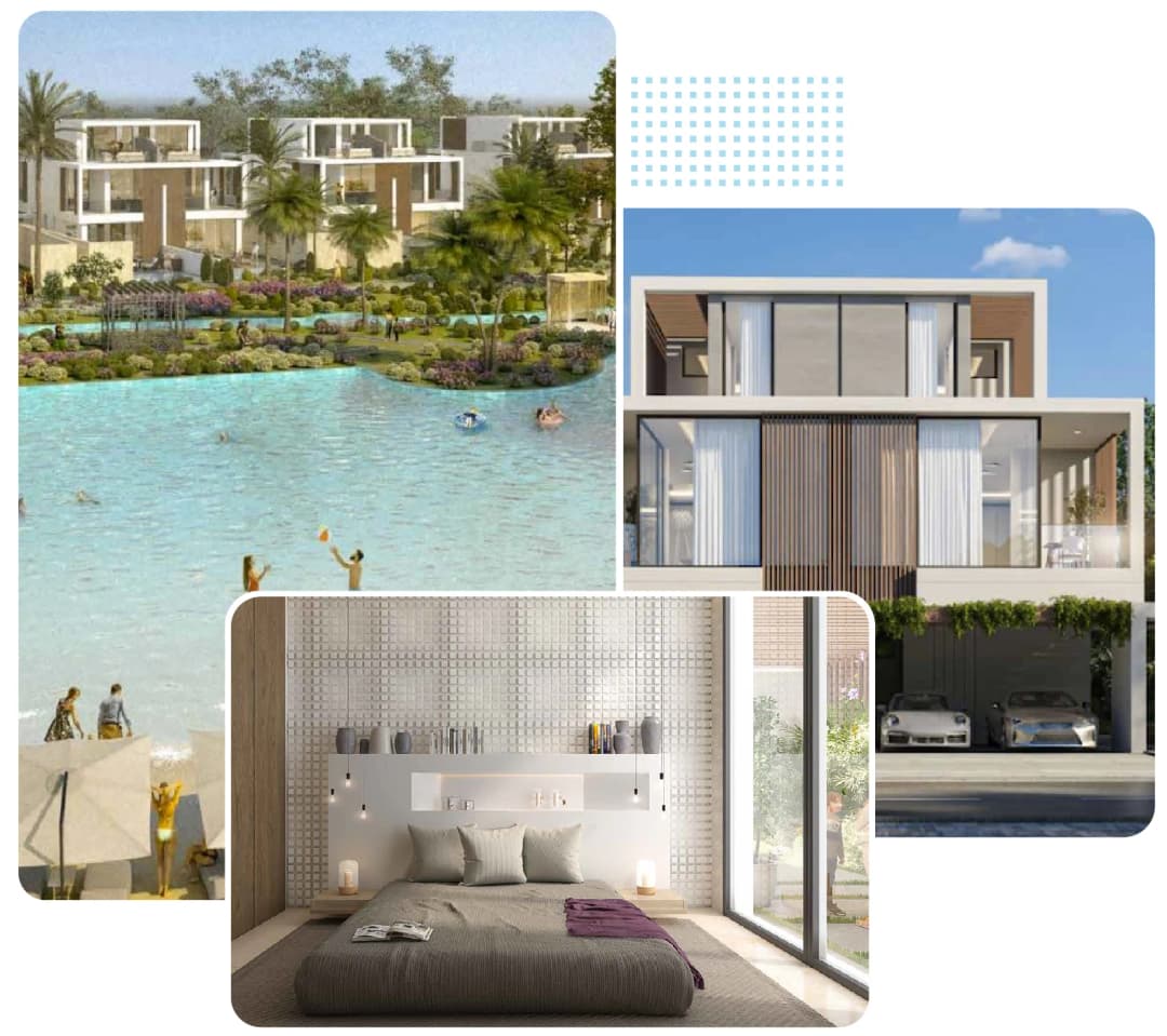 6 bedroom villas at DAMAC Hills 2