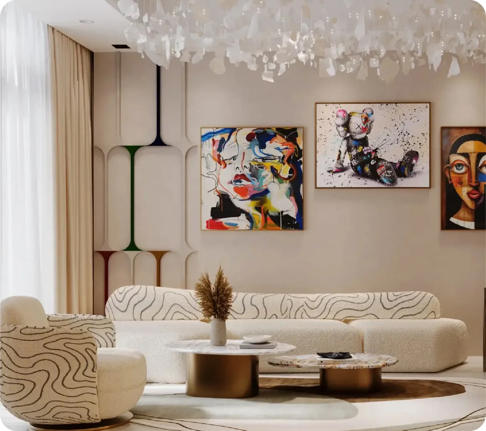 Floating villas in Marasi Business Bay