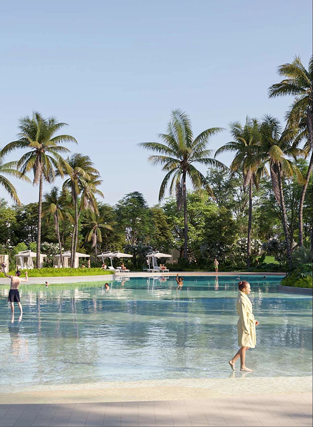 Luxury villas in Sobha Elwood with lush green surroundings
