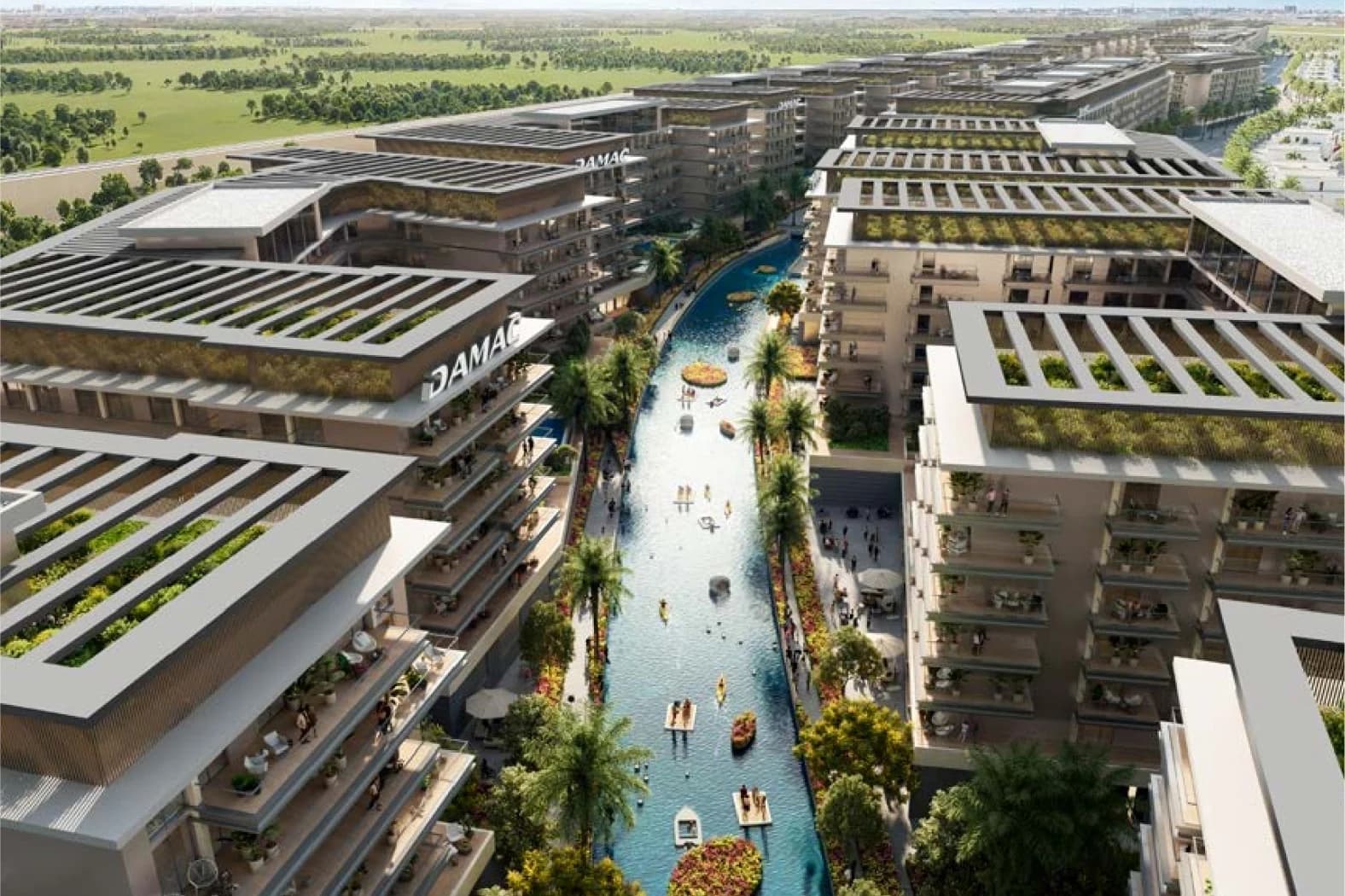 Elegant waterfront villas in DAMAC Riverside community