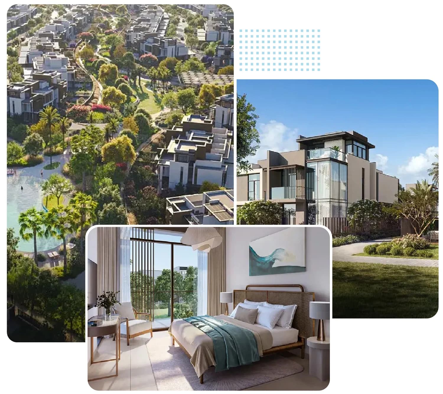 Townhouses for Sale in Dubai Land Residence Complex