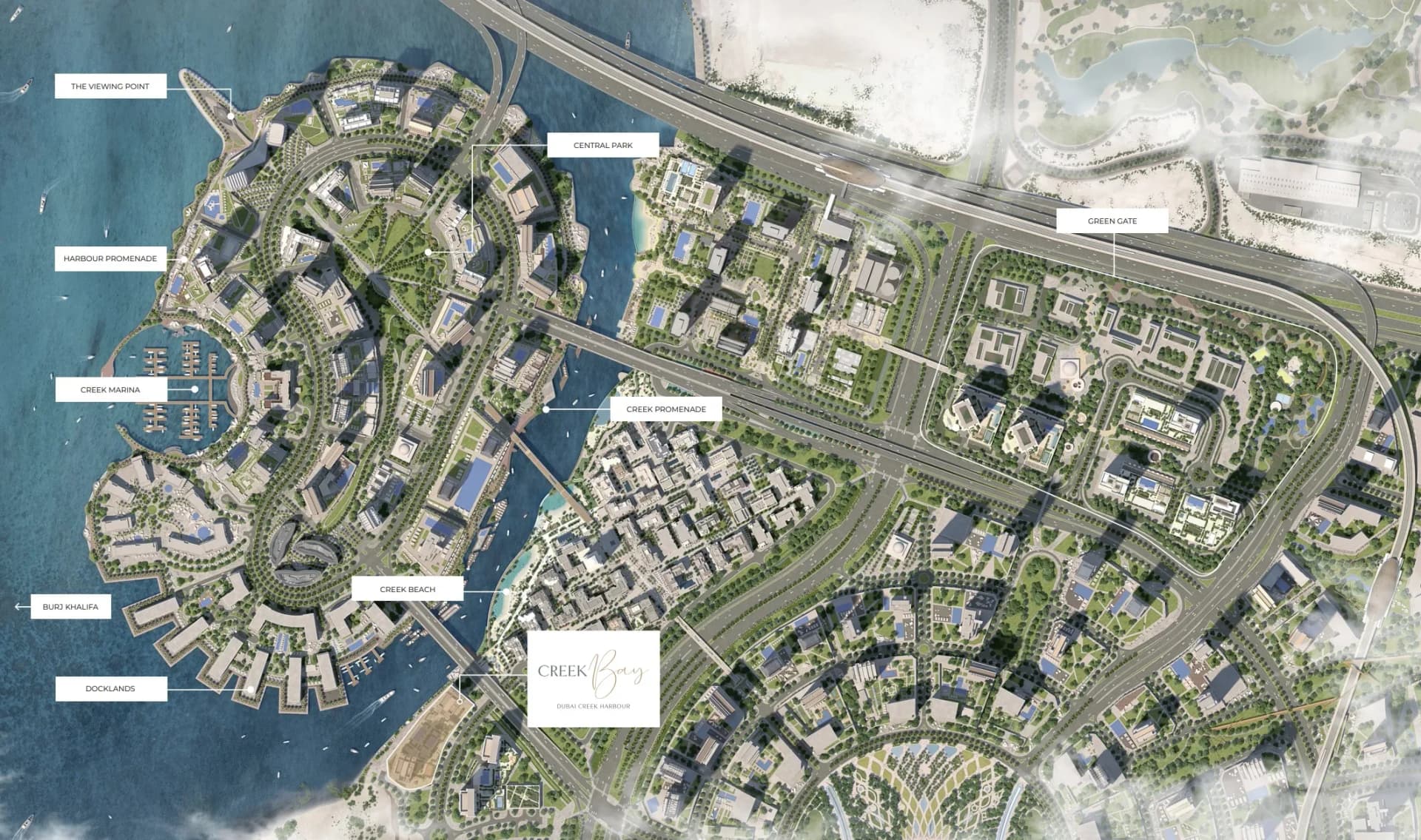 Emaar Creek Bay Masterplan