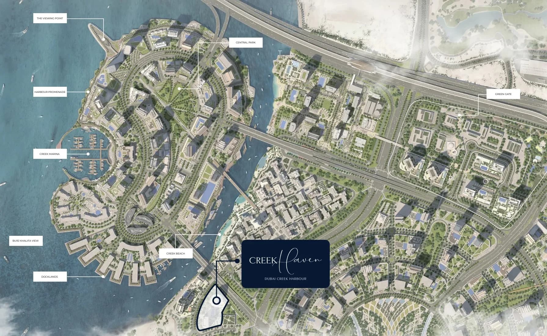 Emaar Creek Haven Masterplan