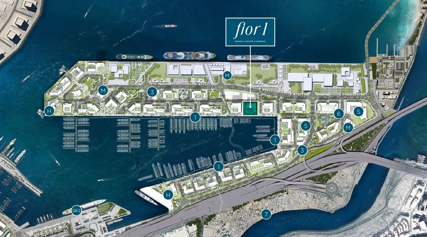 Emaar Fior 1 Masterplan