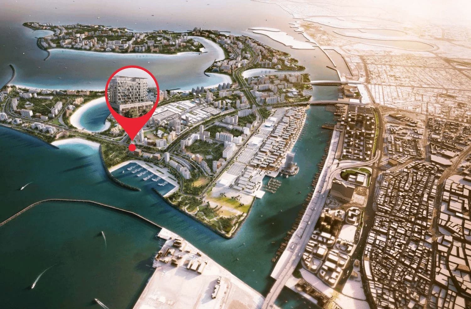 Iluka Residences at Dubai Islands master plan