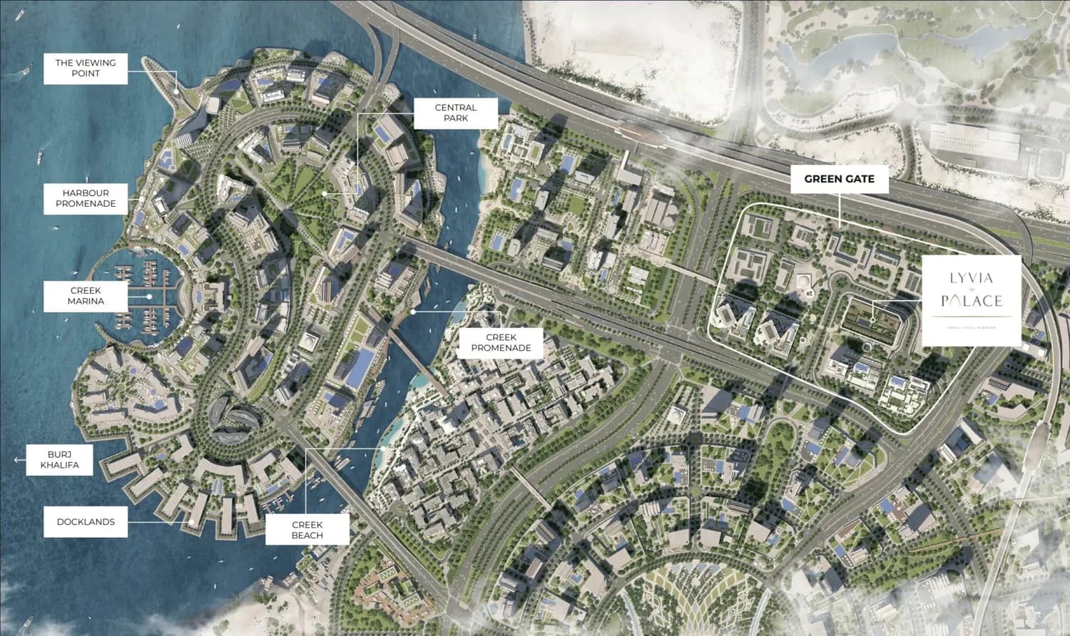 Emaar Lyvia By Palace Masterplan