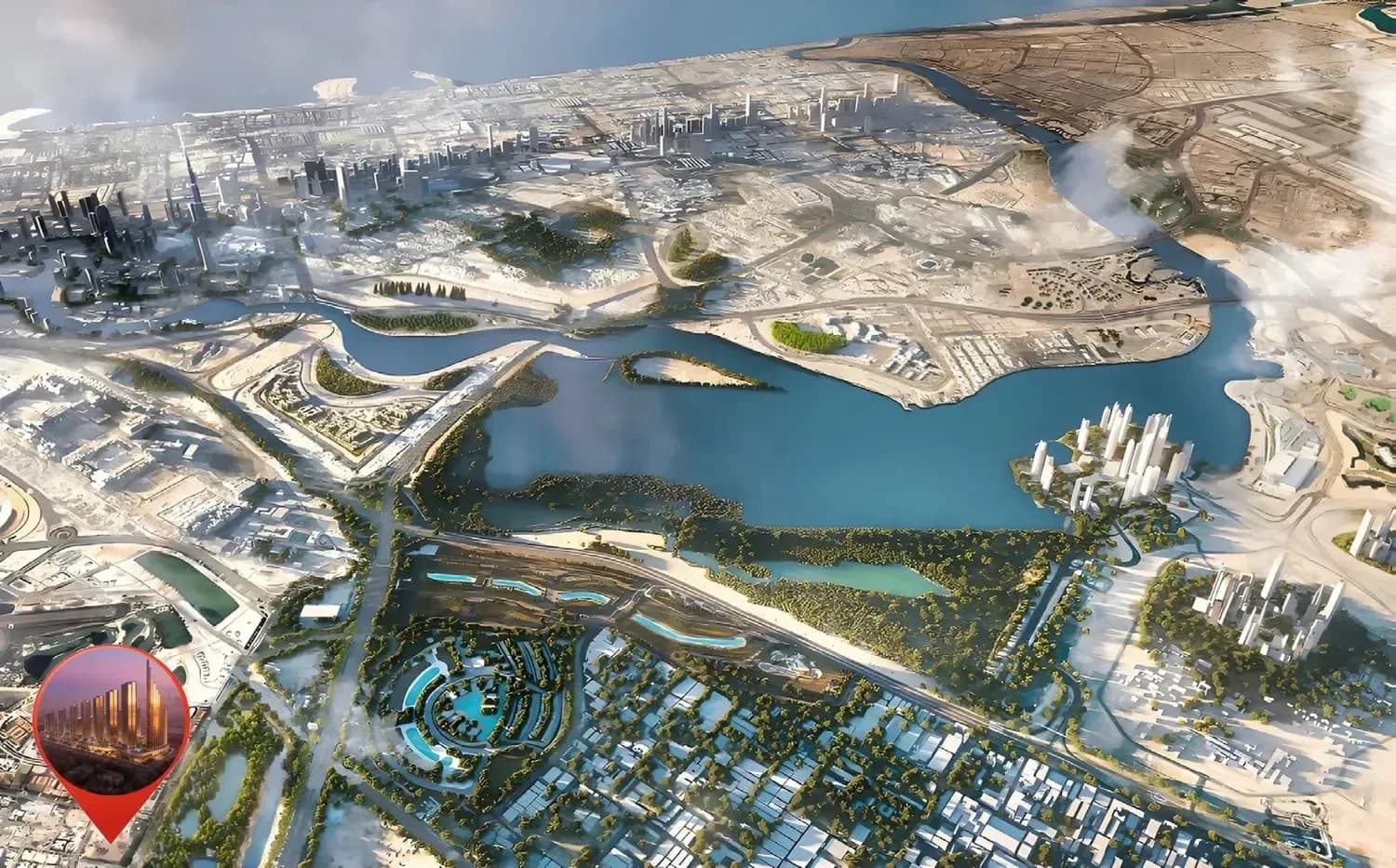 Binghatti Vision Iconic Masterplan