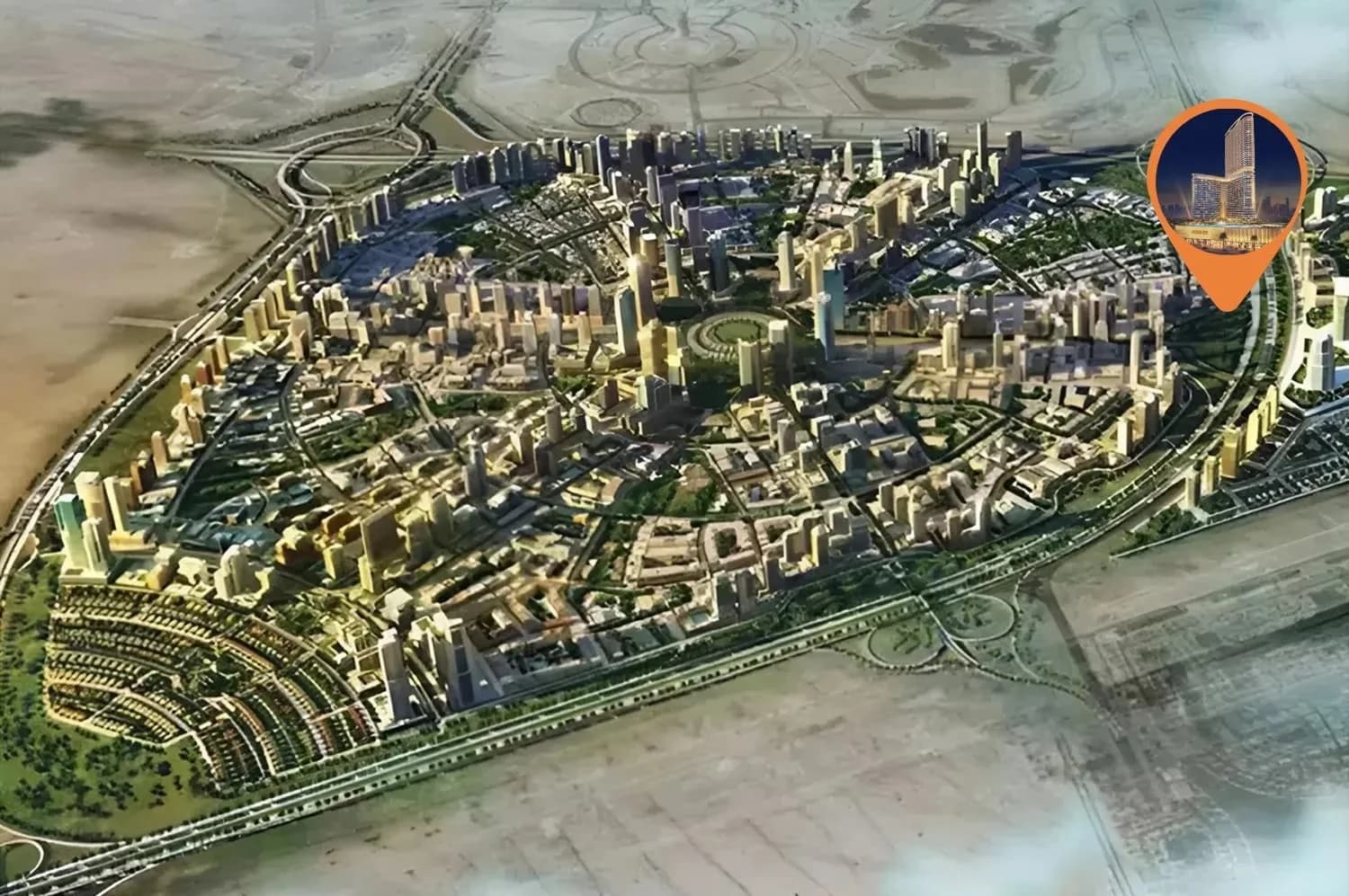 Serenz By Danube at JVC master plan
