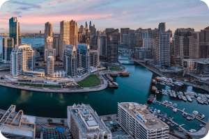 Dubai Marina skyline
