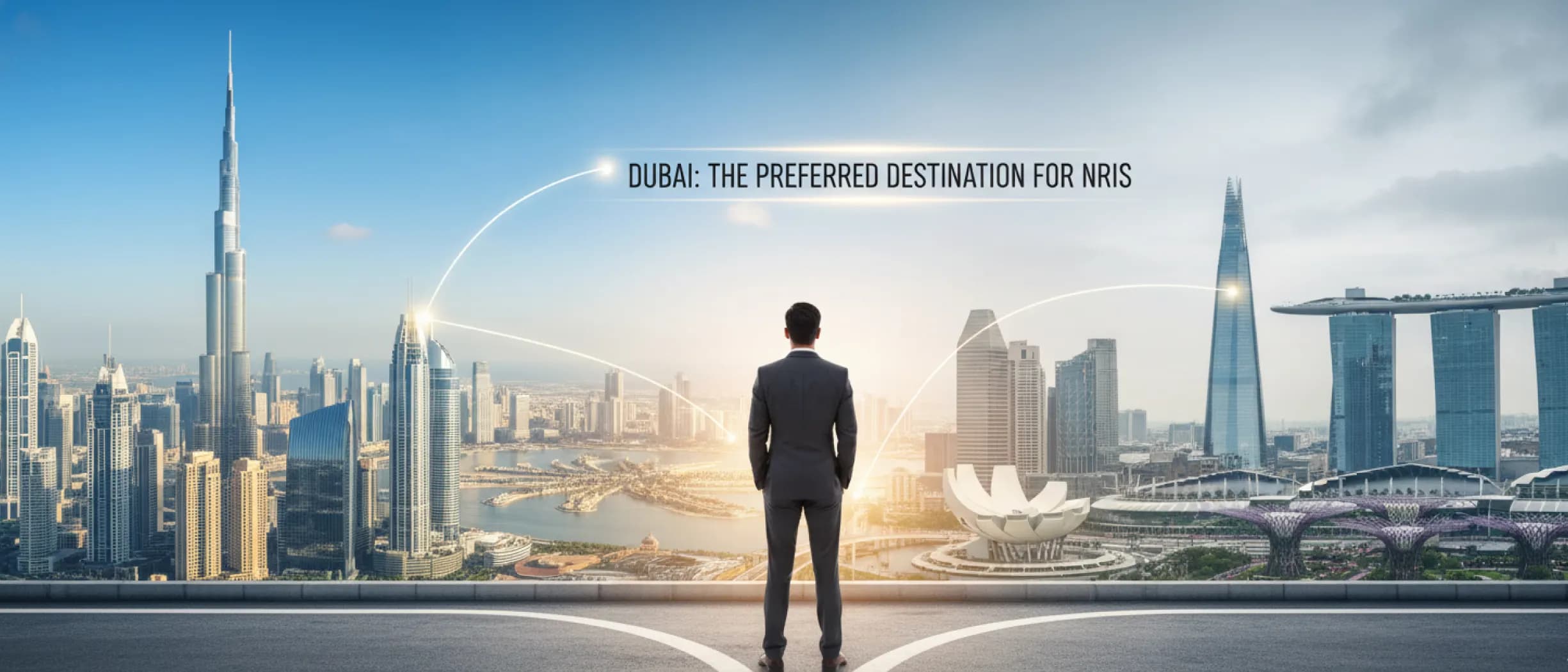 لماذا يختار الهنود غير المقيمين دبي بدلاً من لندن وسنغافورة؟