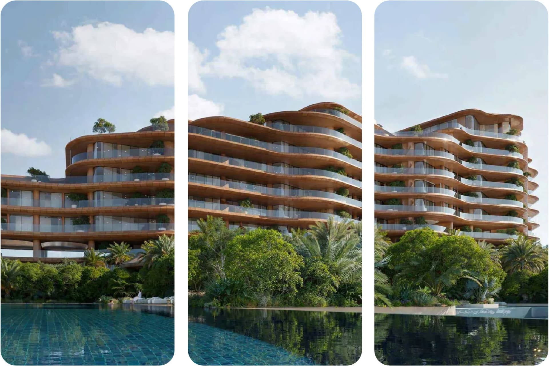 Architectural rendering of Six Senses Dubai