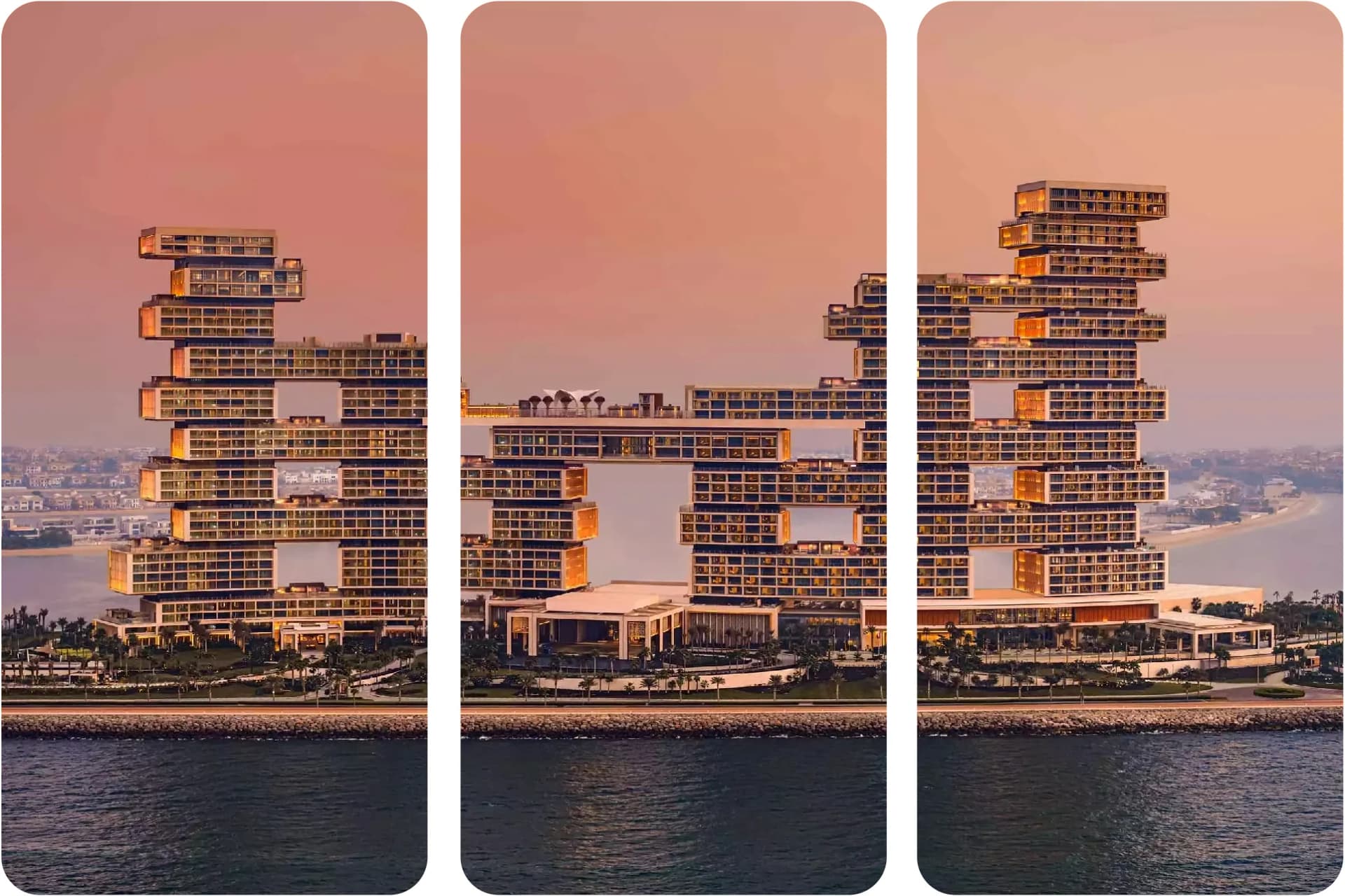 منظر جوي لإقامات LIV ووترسايد