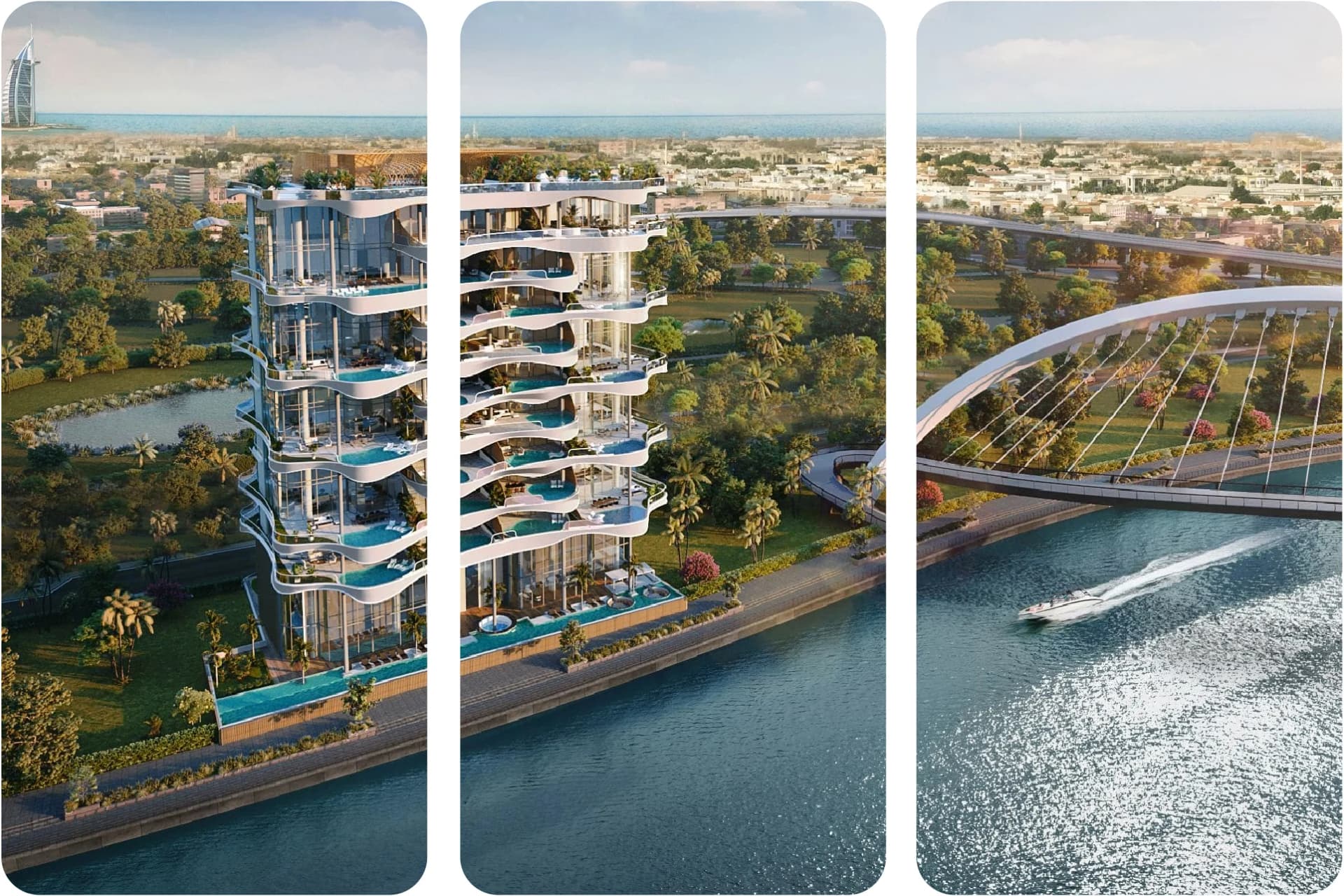 LIV ووترسايد، برج شاهق في مرسى دبي