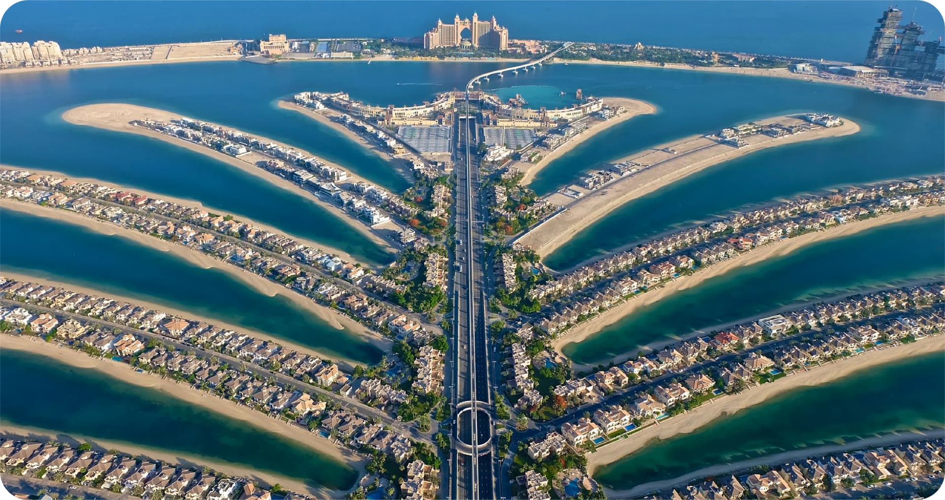 Palm Jumeirah community in Dubai