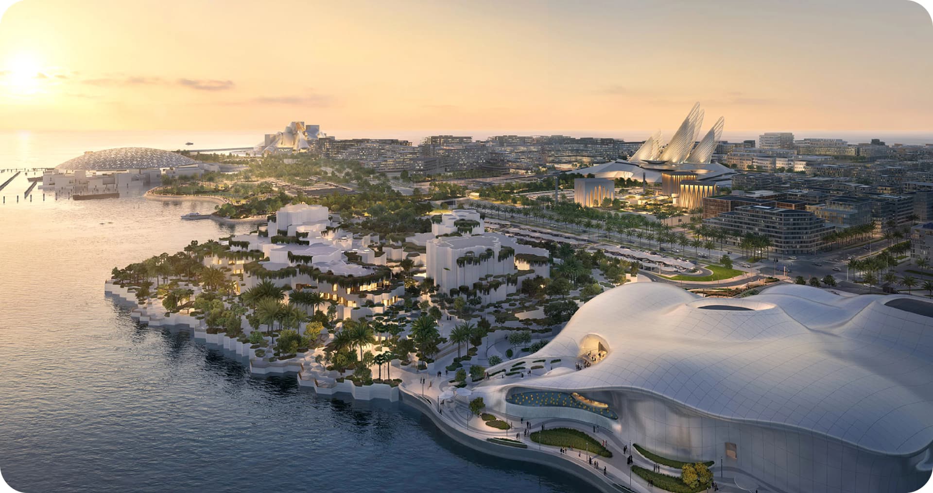 Saadiyat Island community in Abu Dhabi