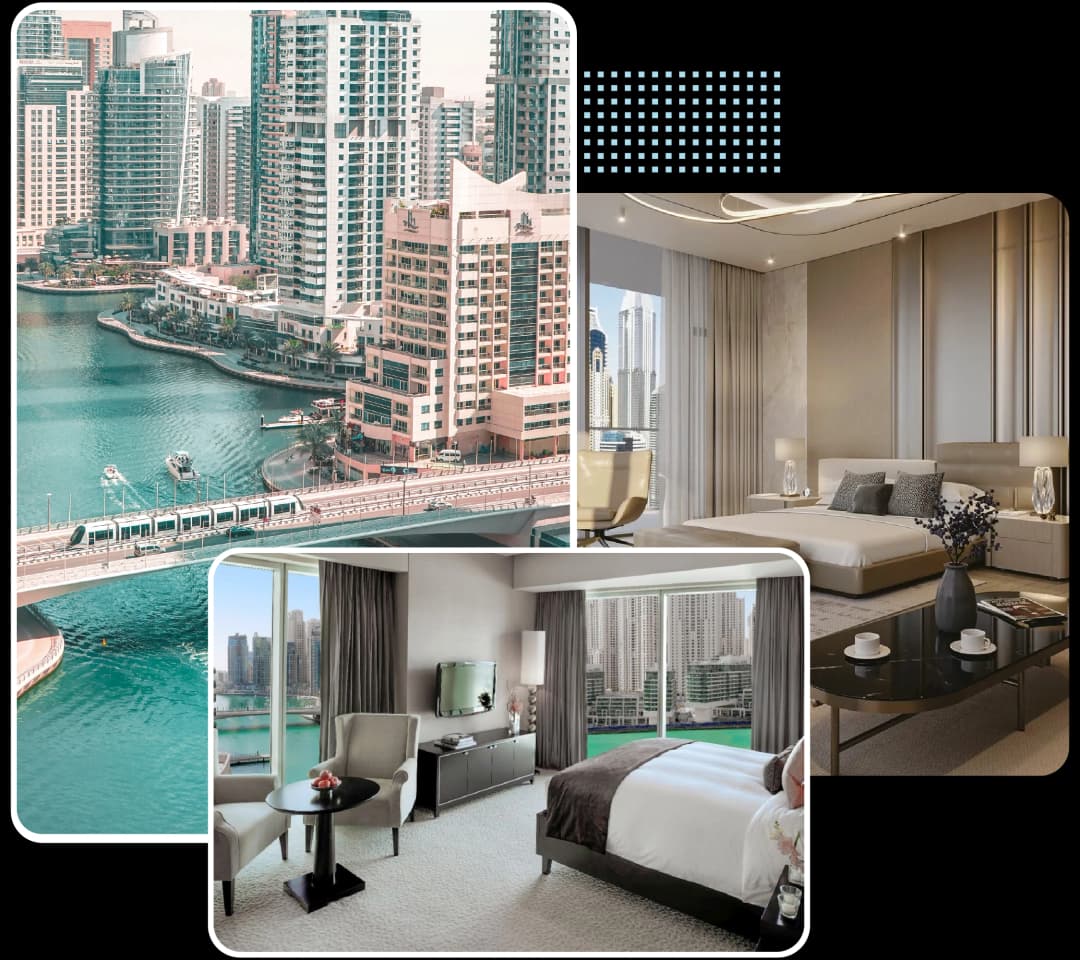 منزل تاون هاوس بغرفة نوم واحدة للبيع في دبي مارينا