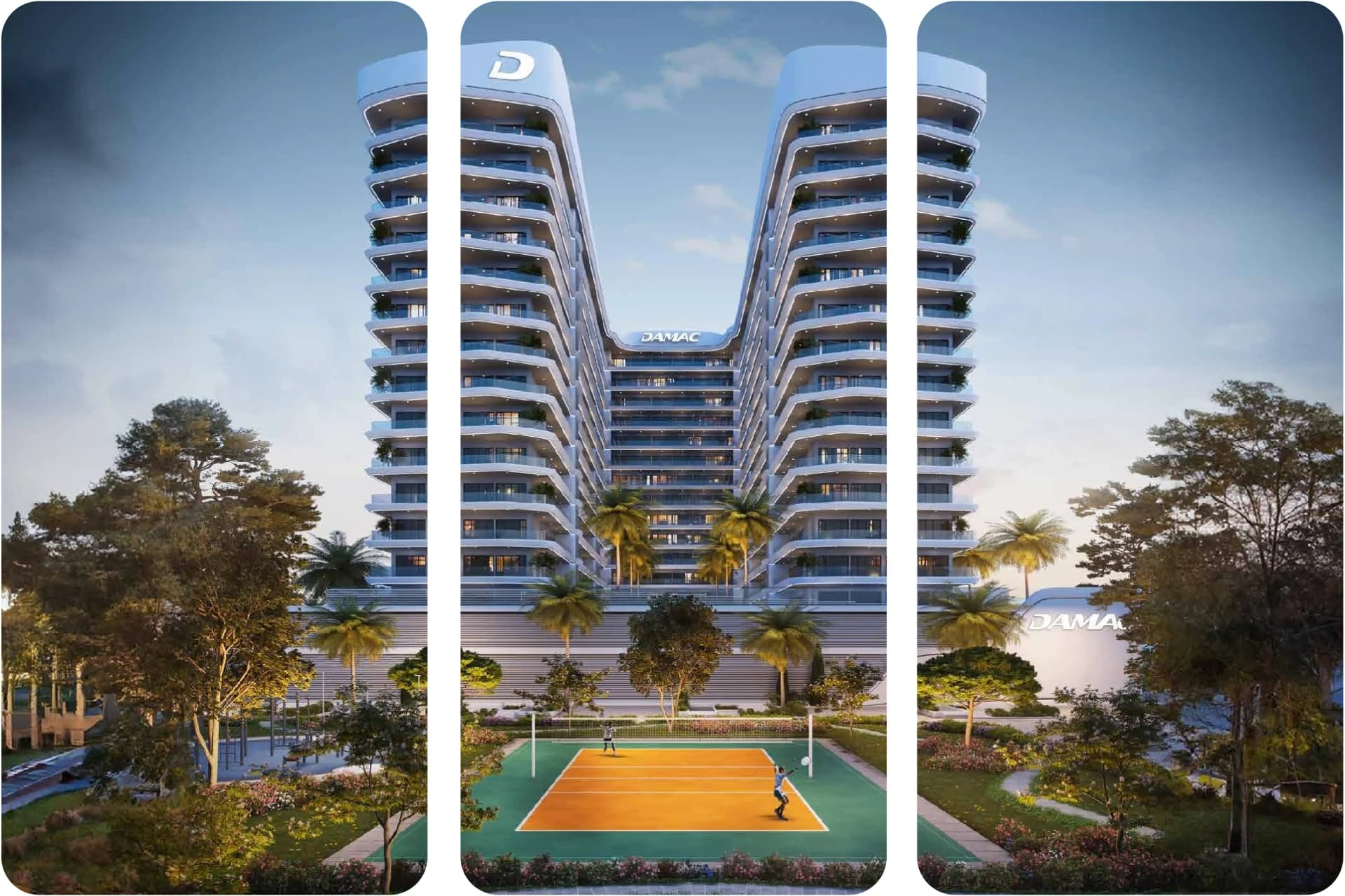 شقة في داماك هيلز تطل على نادي الجولف والمناظر الخضراء