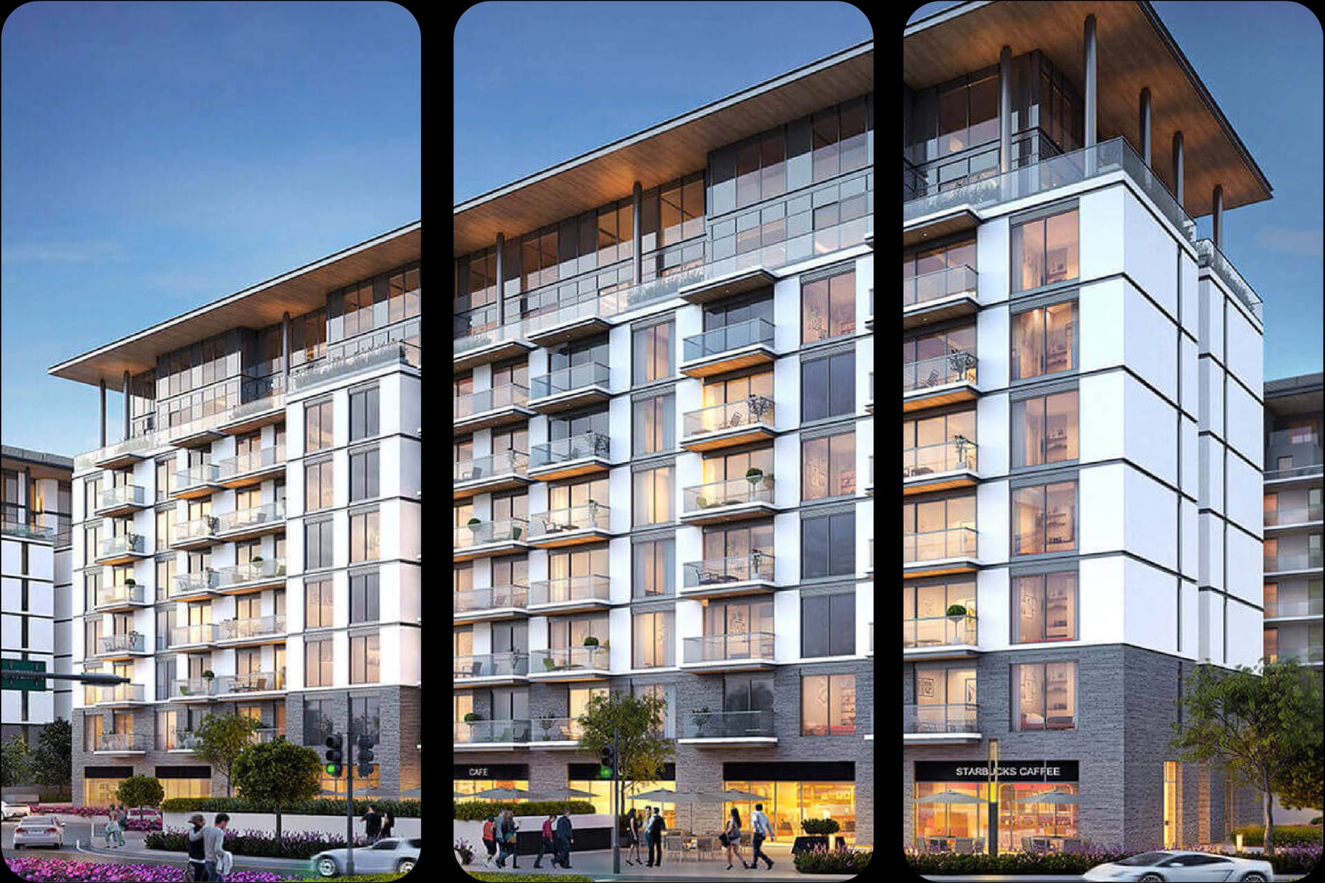 مبنى شقق حديث، ربما سوبها هارتلاند جرينز