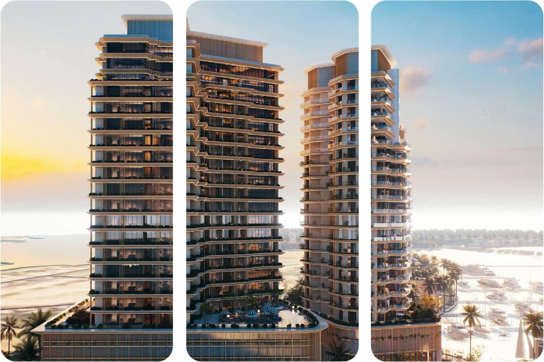 أبراج سكنية فاخرة بإطلالات خلابة على الواجهة البحرية