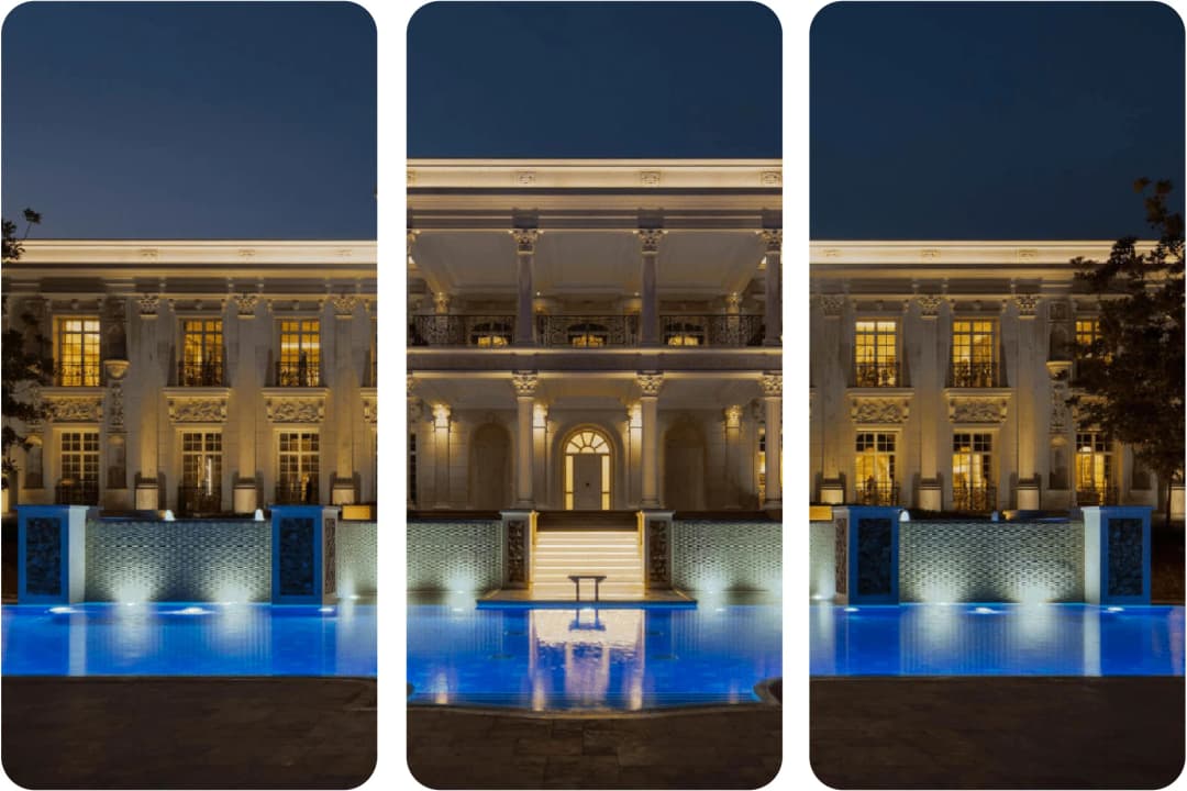 فيلا حديثة بواجهة رائعة وتصميم عصري