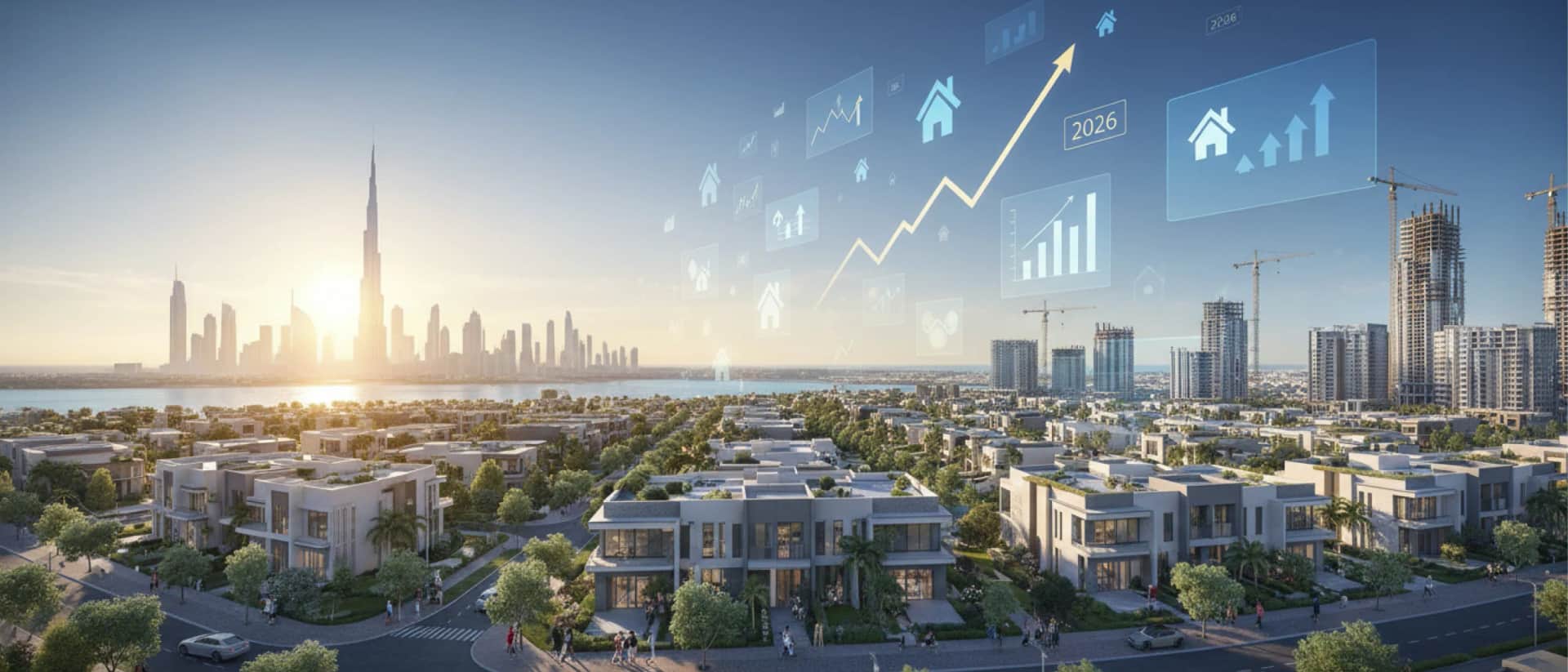 توقعات نمو سوق العقارات في دبي لعام 2026