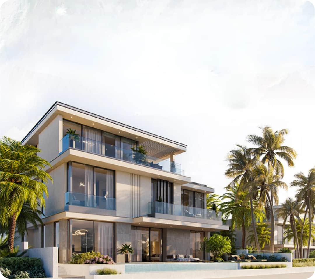 منظر علوي لمنتجع ORLA Dorchester Collection