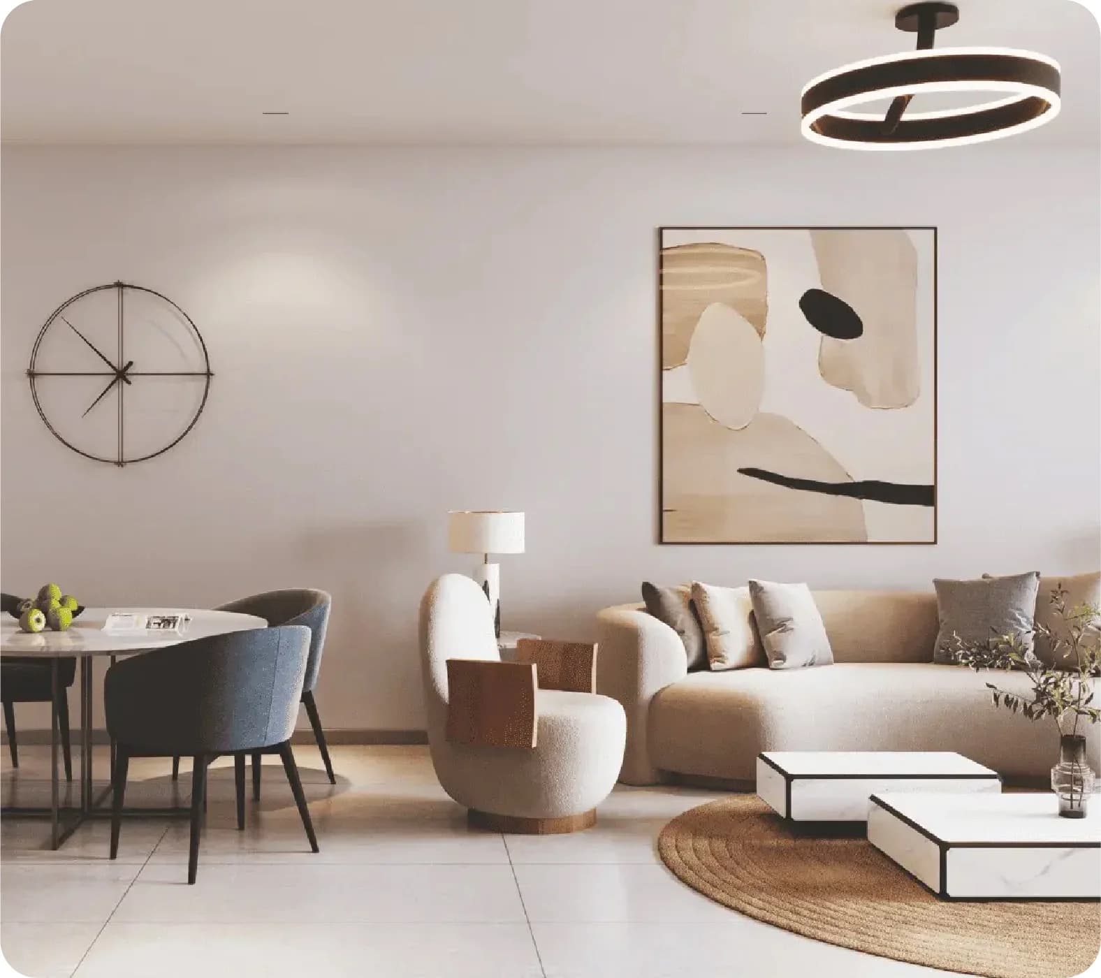 Luxury penthouse with pool and garden in Meydan City