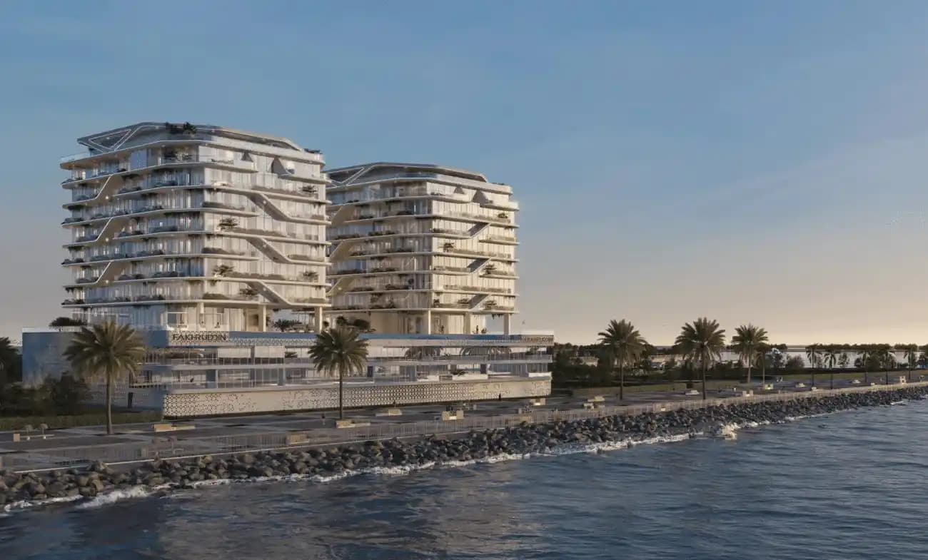 Modern Hatimi Residences by the Dubai Islands waterfront