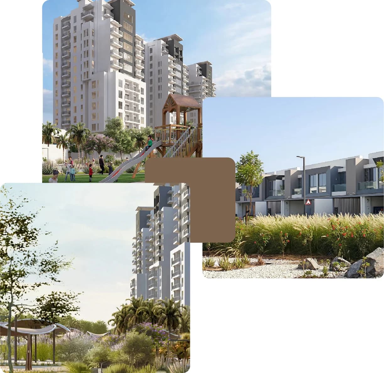 Family-friendly apartment community with playground