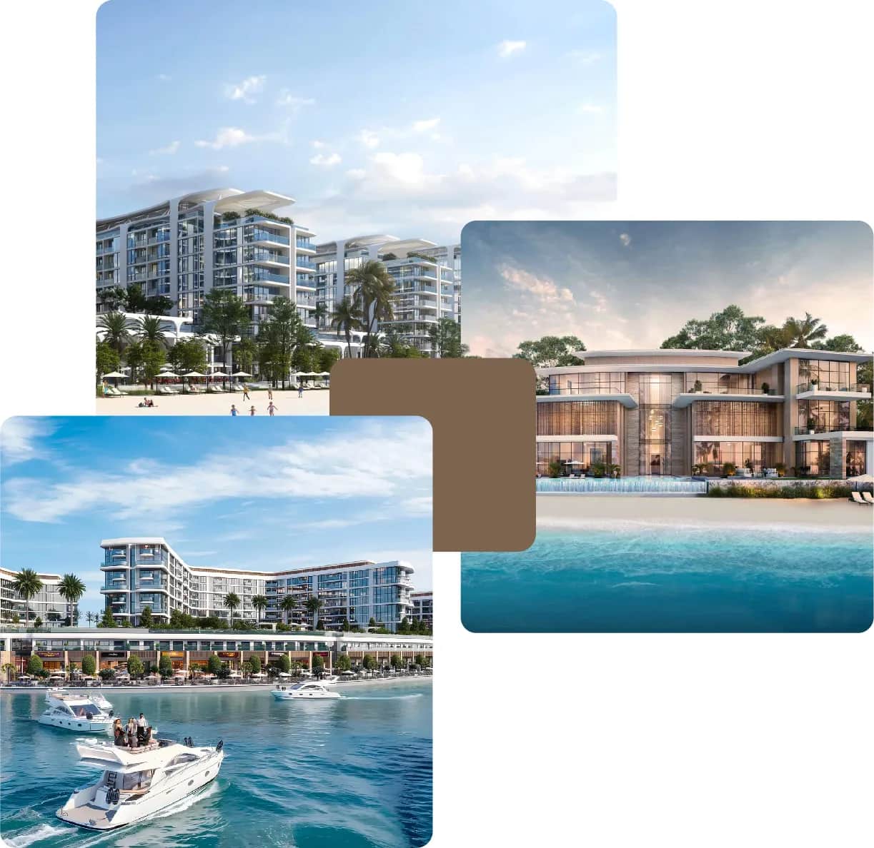 Waterfront luxury living with kitesurfing, marina, and pool