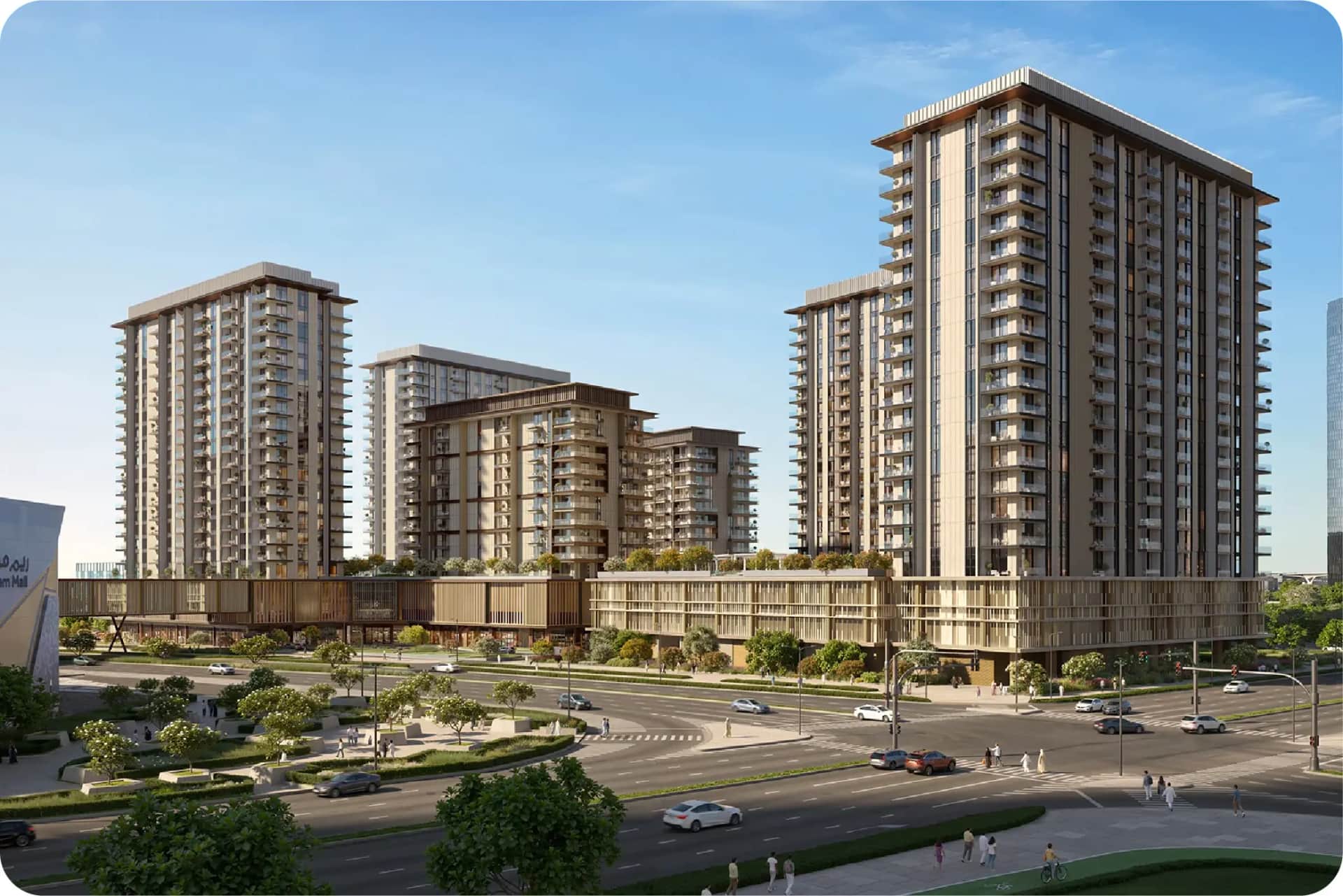 Modern Dubai Residential Towers in JVC