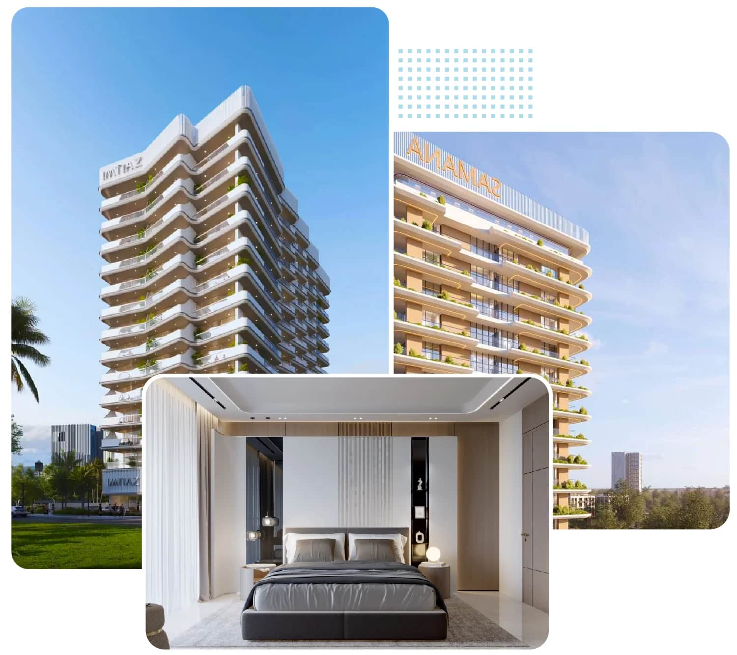 3 Bedroom Apartments for Sale in Dubai Land Residence Complex
