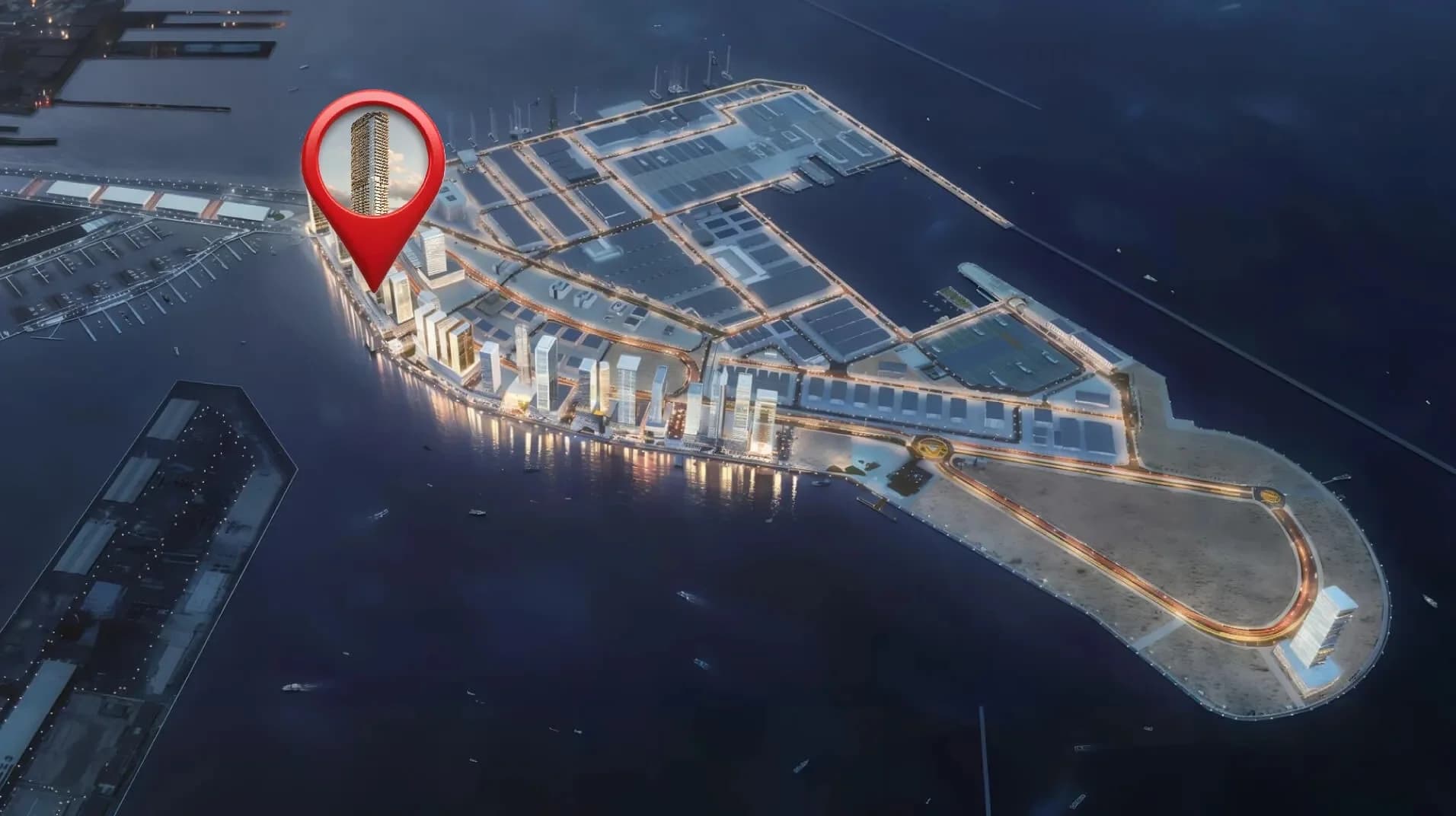Kora IL Vento at Dubai Maritime City master plan