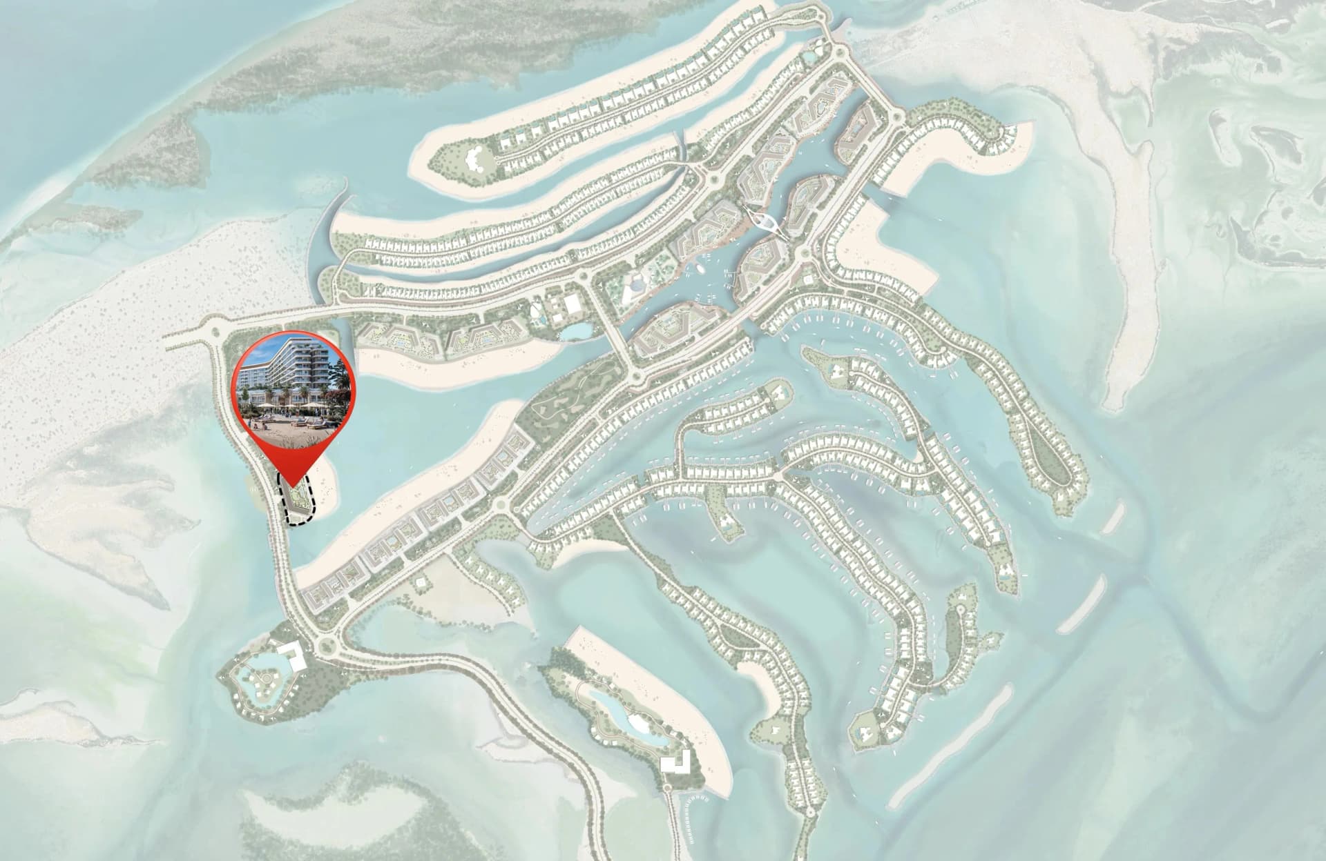 Sobha Tranquil Beach Residences master plan