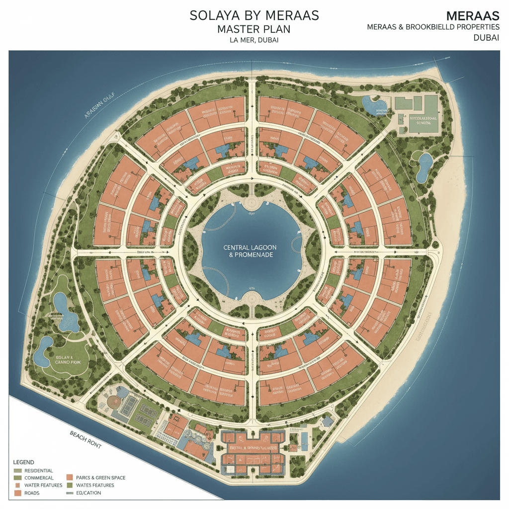 Solaya By Meraas at La Mer Master Plan