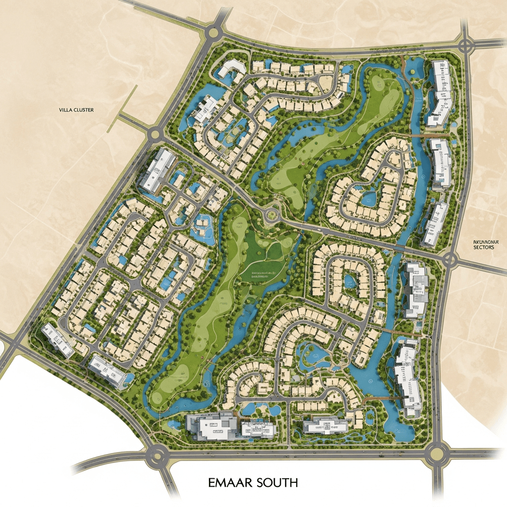 Emaar South Master Plan