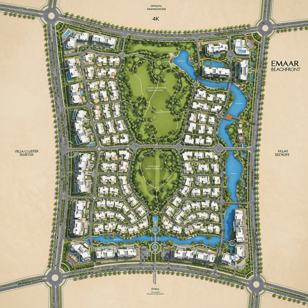 EMAAR Beachfront Master Plan