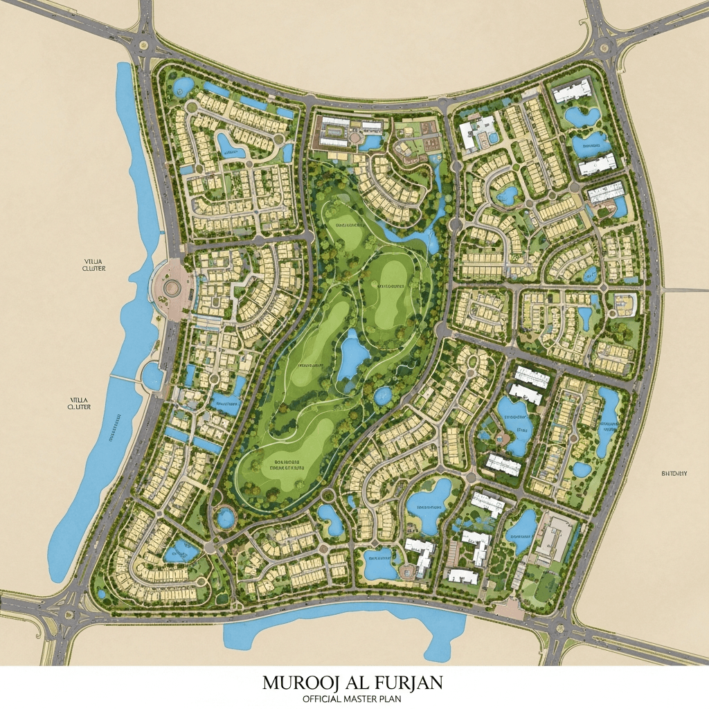 Murooj Al Furjan Master Plan