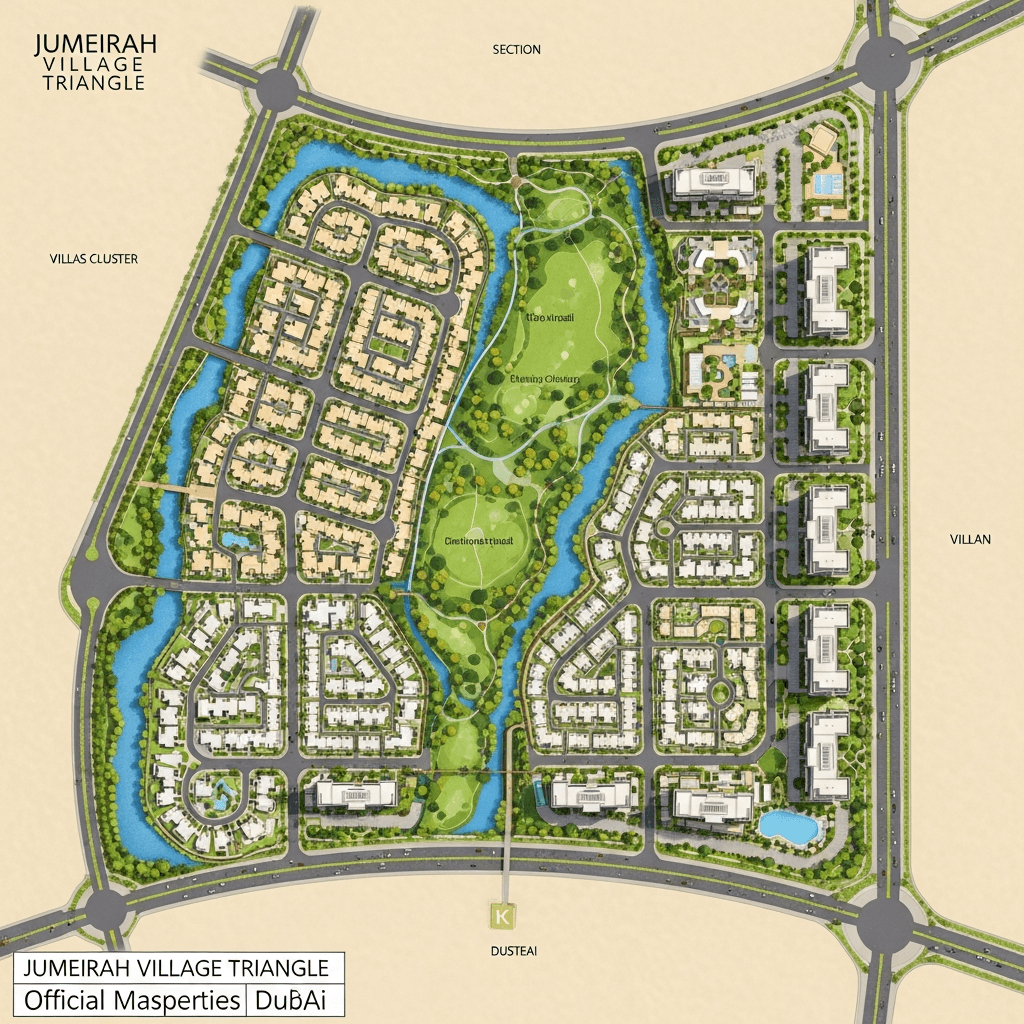 Jumeirah Village Triangle Master Plan