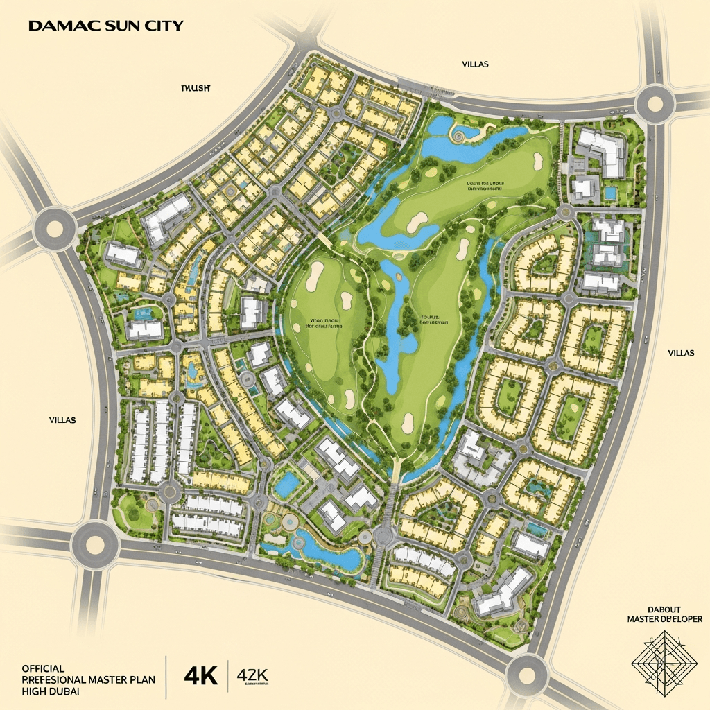 Damac Sun City Master Plan